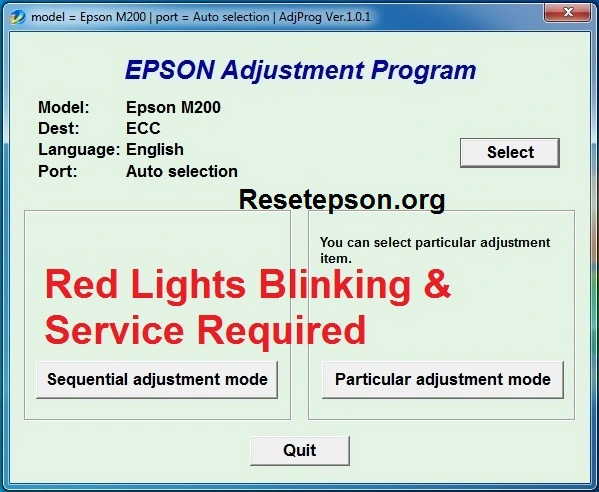 Epson M200 Resetter Adjustment Program Tool Download 6074