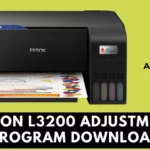 Epson L3200 Adjustment Program Download