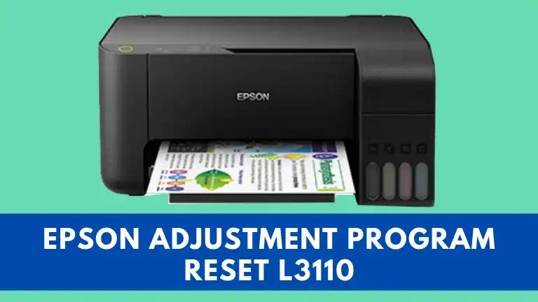 Epson Adjustment Program Reset L3110 Download